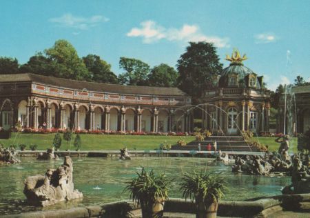 Bayreuth - Eremitage - Neues Schloß - ca. 1980 Bayreuth - Eremitage - Neues Schloß - ca. 1980