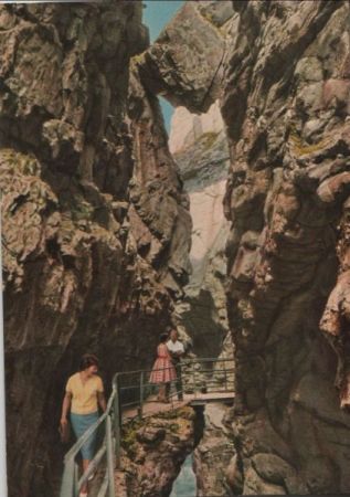 Breitachklamm - Zwingsteg - ca. 1975 Breitachklamm - Zwingsteg - ca. 1975