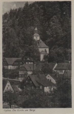 Kurort Oybin - Das Bergkirchlein - ca. 1955 Kurort Oybin - Das Bergkirchlein - ca. 1955