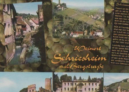 Schriesheim an der Bergstraße - 1970 Schriesheim an der Bergstraße - 1970