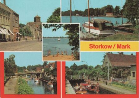 Storkow - u.a. Am Kanal - 1981 Storkow - u.a. Am Kanal - 1981