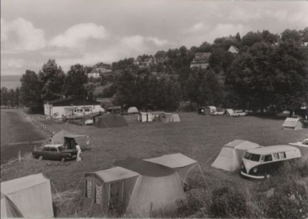 Spangenberg - Campingplatz am Liebenbach-Bad - ca. 1965 Spangenberg - Campingplatz am Liebenbach-Bad - ca. 1965