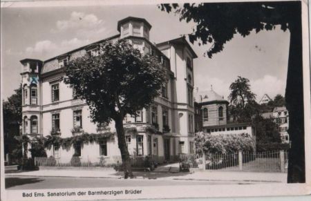 Bad Ems - Sanatorium der Bamherzigen Brüder - 1955 Bad Ems - Sanatorium der Bamherzigen Brüder - 1955