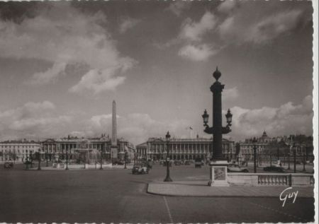 Frankreich - Paris - Place de la Concorde - ca. 1965 Frankreich - Paris - Place de la Concorde - ca. 1965