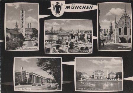 München - u.a. Altes Rathaus - ca. 1965 München - u.a. Altes Rathaus - ca. 1965