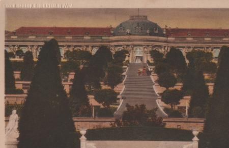 Potsdam - Schloß Sanssouci - 1929 Potsdam - Schloß Sanssouci - 1929