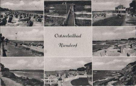 Timmendorfer Strand-Niendorf - mit 8 Bildern - 1958 Timmendorfer Strand-Niendorf - mit 8 Bildern - 1958