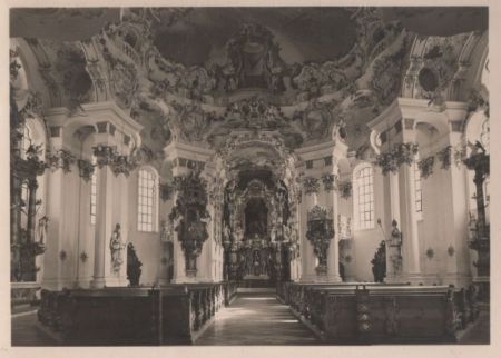 Steingaden-Wieskirche - Innenansicht Steingaden-Wieskirche - Innenansicht