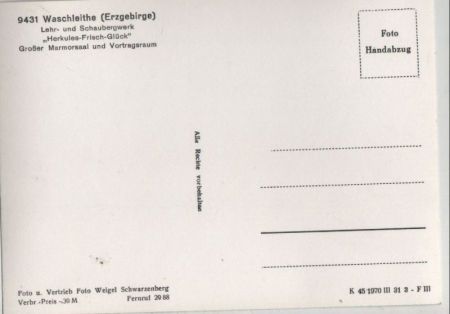 Grünhain-Beierfeld, Waschleithe - Lehr- und Schaubergwerk Grünhain-Beierfeld, Waschleithe - Lehr- und Schaubergwerk