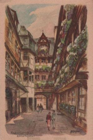 Frankfurt Main - Römerhöfchen - ca. 1960 Frankfurt Main - Römerhöfchen - ca. 1960