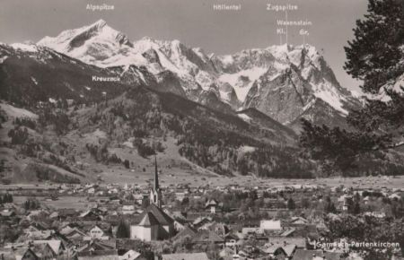 Garmisch-Partenkirchen - ca. 1960 Garmisch-Partenkirchen - ca. 1960