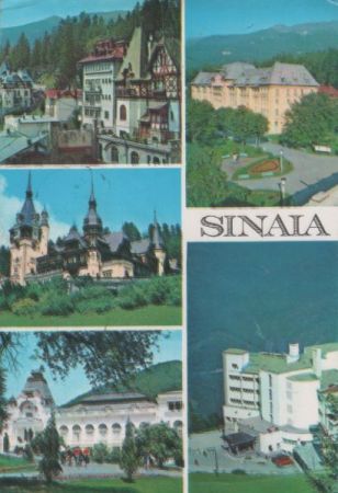 Rumänien - Sinaia - 5 Teilbilder - 1977 Rumänien - Sinaia - 5 Teilbilder - 1977