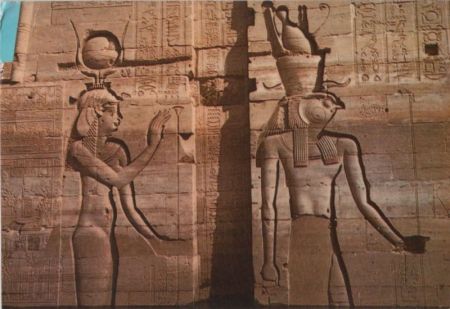 Assuan - Ägypten - Reliefs of Isis Assuan - Ägypten - Reliefs of Isis
