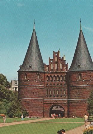 Das Holstentor in Lübeck - ca. 1975 Das Holstentor in Lübeck - ca. 1975