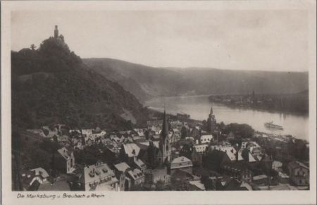 Braubach - Marksburg - ca. 1940 Braubach - Marksburg - ca. 1940