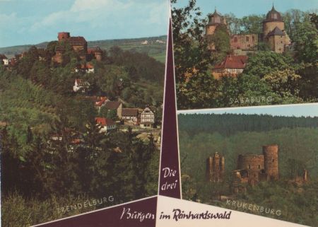 Reinhardswald - Burgen - ca. 1980 Reinhardswald - Burgen - ca. 1980