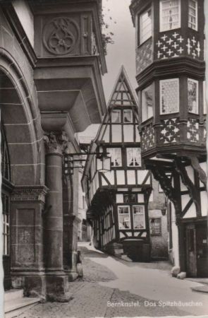 Bernkastel-Kues - Das Spitzhäuschen - ca. 1960 Bernkastel-Kues - Das Spitzhäuschen - ca. 1960
