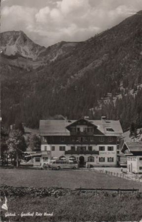 Bayrischzell-Geitau - Gasthof Rote Wand - 1958 Bayrischzell-Geitau - Gasthof Rote Wand - 1958