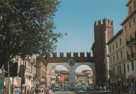 Italien - Verona - Portoni della Bra - ca. 1985 Italien - Verona - Portoni della Bra - ca. 1985