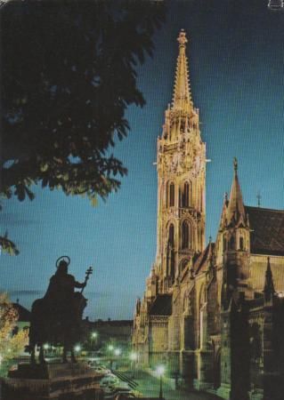 Ungarn - Budapest - Matthiaskirche - 1976 Ungarn - Budapest - Matthiaskirche - 1976