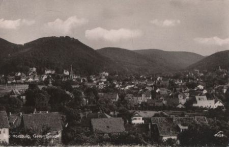 Bad Harzburg - Gesamtansicht - 1954 Bad Harzburg - Gesamtansicht - 1954