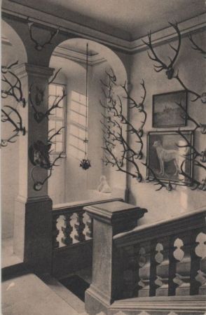 Müglitztal-Weesenstein - Aufgang im Schloß - ca. 1940 Müglitztal-Weesenstein - Aufgang im Schloß - ca. 1940