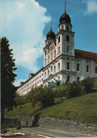 Schweiz - Disentis/Mustér - Klosterkirche - ca. 1985 Schweiz - Disentis/Mustér - Klosterkirche - ca. 1985