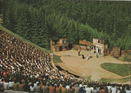 Schleusegrund-Steinbach - Naturtheater Deutsch-Sowjetische Freundschaft - 1979 Schleusegrund-Steinbach - Naturtheater Deutsch-Sowjetische Freundschaft - 1979