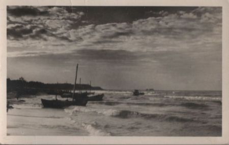 Ahlbeck - Strand - ca. 1955 Ahlbeck - Strand - ca. 1955
