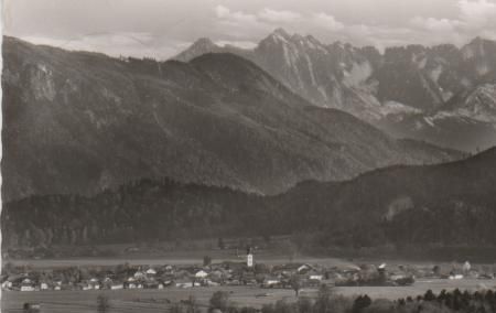 Österreich - Grossau/Obb. mit Wildem Kaiser - 1962 Österreich - Grossau/Obb. mit Wildem Kaiser - 1962