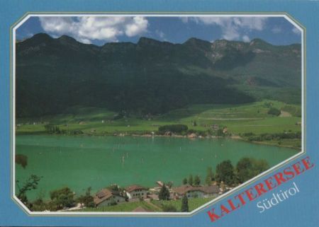 Italien - Lago di Caldaro - Kalterersee - ca. 1985 Italien - Lago di Caldaro - Kalterersee - ca. 1985