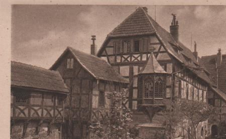 Eisenach - Wartburg - Vorderer Burghof - ca. 1935 Eisenach - Wartburg - Vorderer Burghof - ca. 1935