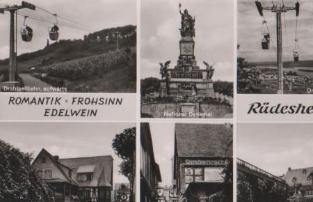 Rüdesheim am Rhein - ca. 1955 Rüdesheim am Rhein - ca. 1955