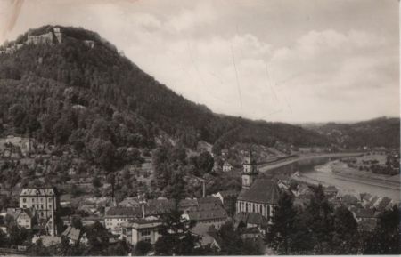 Königstein - mit Fels - 1967 Königstein - mit Fels - 1967