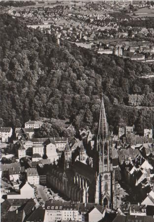 Freiburg Breisgau - Luftbild - 1969 Freiburg Breisgau - Luftbild - 1969