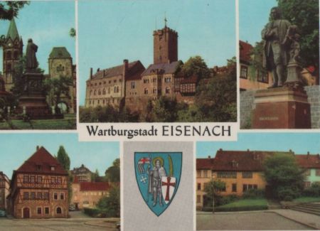 Eisenach - u.a. Lutherhaus - 1967 Eisenach - u.a. Lutherhaus - 1967