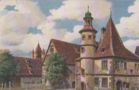 Rothenburg Tauber - Hegereiterhaus - 1919 Rothenburg Tauber - Hegereiterhaus - 1919