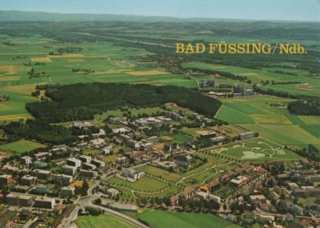 Bad Füssing - Luftbild - 1982 Bad Füssing - Luftbild - 1982