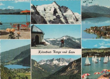 Österreich - Kärnten - Berge und Seen - ca. 1980 Österreich - Kärnten - Berge und Seen - ca. 1980