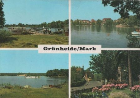 Grünheide - u.a. Fangschleuse - ca. 1975 Grünheide - u.a. Fangschleuse - ca. 1975