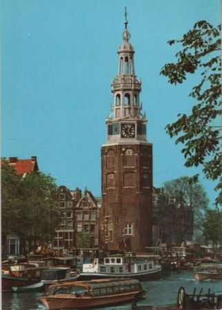 Niederlande - Amsterdam - Montelbaantoren - ca. 1980 Niederlande - Amsterdam - Montelbaantoren - ca. 1980