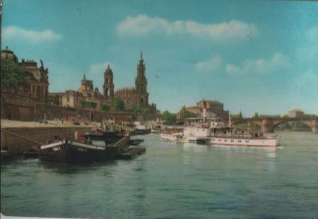 Dresden - Elbansicht - ca. 1970 Dresden - Elbansicht - ca. 1970