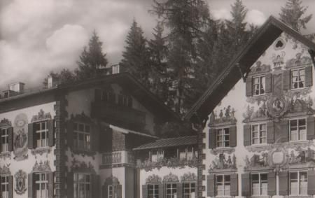 Oberammergau - Hänsl- und Gretl-Heim - ca. 1955 Oberammergau - Hänsl- und Gretl-Heim - ca. 1955