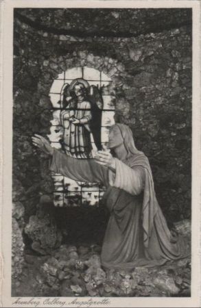 Koblenz-Arenberg - Oelberg, Angstgrotte - ca. 1935 Koblenz-Arenberg - Oelberg, Angstgrotte - ca. 1935