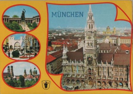 München - mit 4 Bildern - 1984 München - mit 4 Bildern - 1984