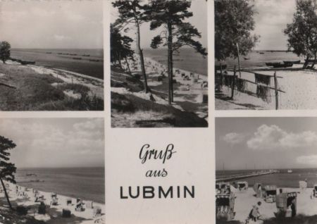 Lubmin - 5 Teilbilder - 1958 Lubmin - 5 Teilbilder - 1958