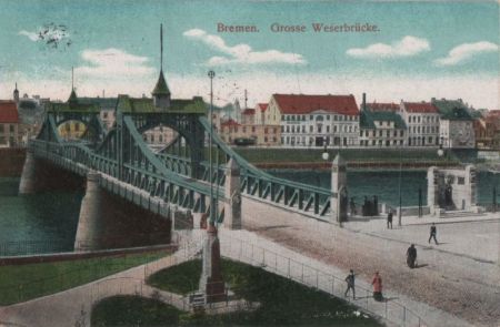 Bremen - Große Weserbrücke Bremen - Große Weserbrücke