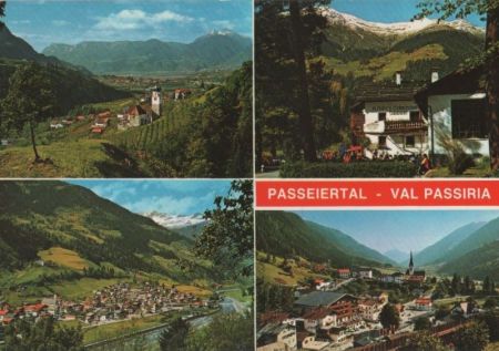 Italien - Passeier - ca. 1980 Italien - Passeier - ca. 1980