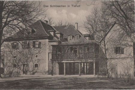 Weimar-Tiefurt - Schlösschen - 1909 Weimar-Tiefurt - Schlösschen - 1909