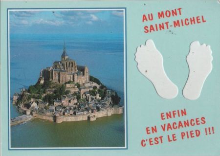 Frankreich - Mont Saint-Michel - ca. 1990 Frankreich - Mont Saint-Michel - ca. 1990